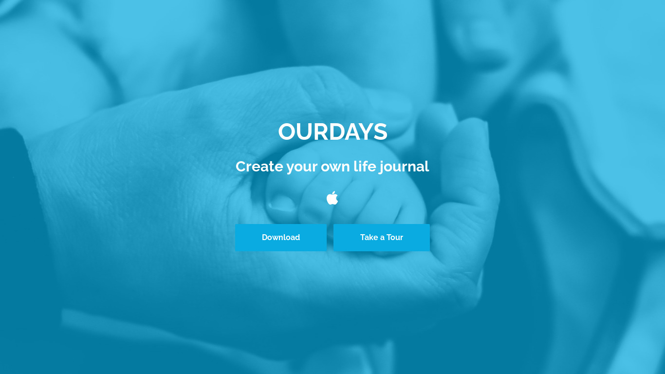 OurDays Landing page