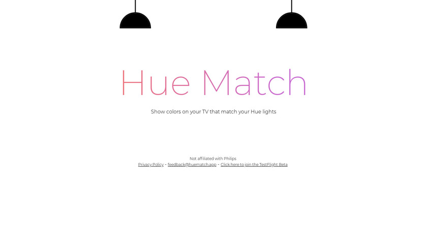 Hue Match Landing Page