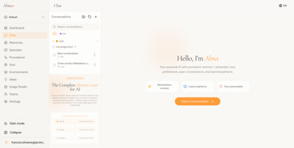 Alma by Olivares.AI screenshot