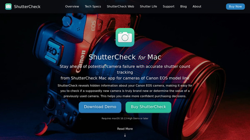 ShutterCheck Landing Page