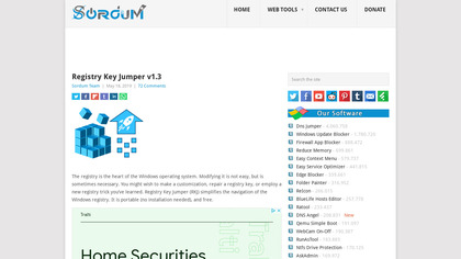 Registry Key Jumper image