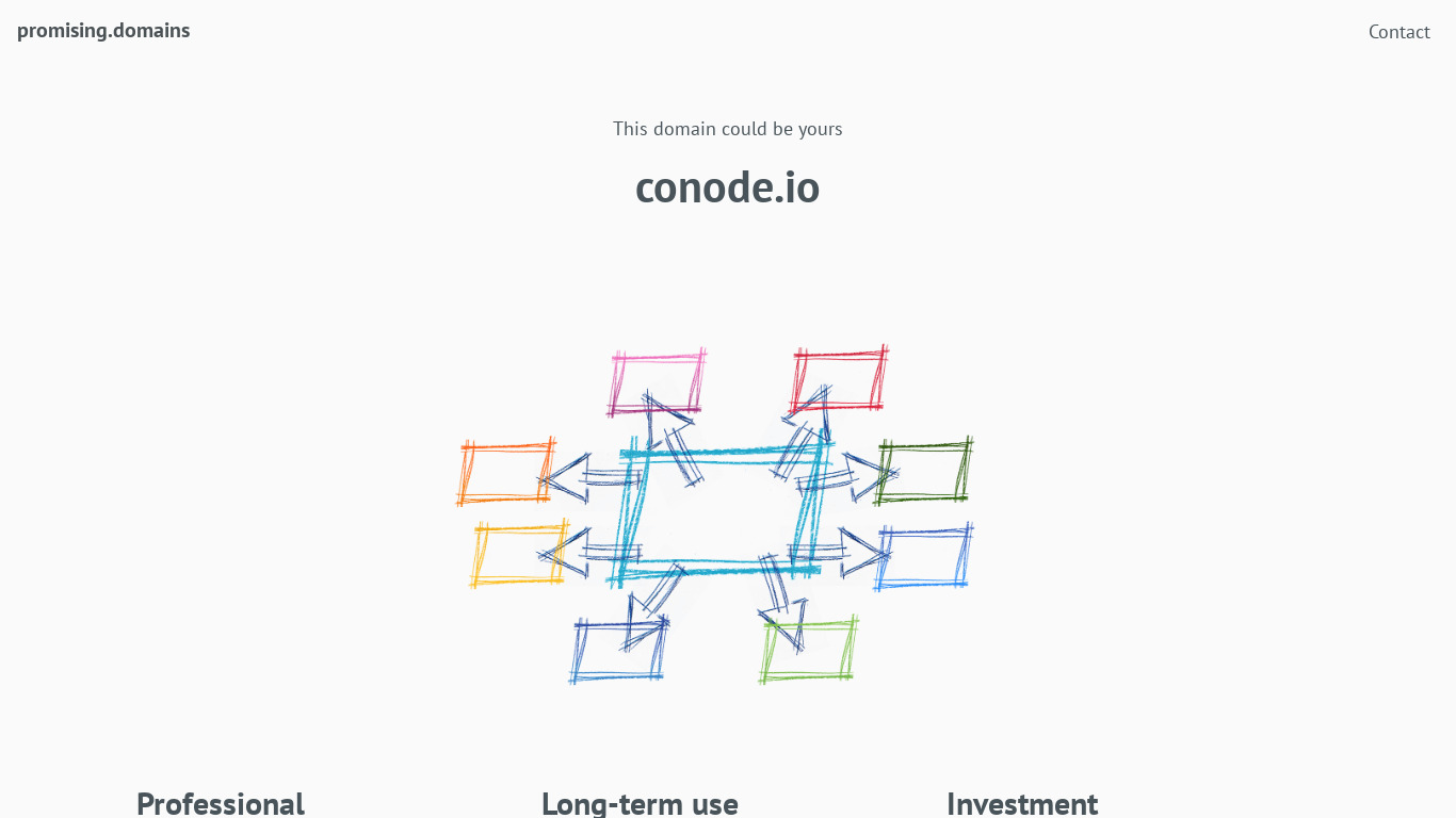 Conode Landing page