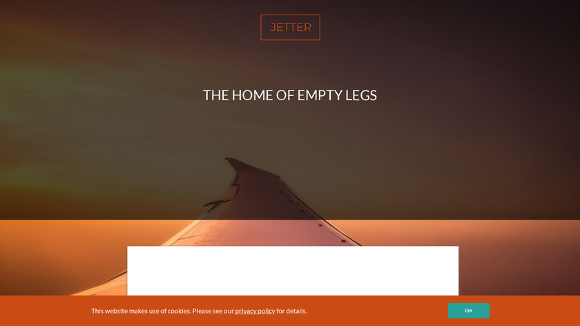 Flyjetter.com Landing Page