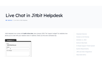 Jitbit Live Chat image