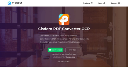 Cisdem PDF Converter OCR image