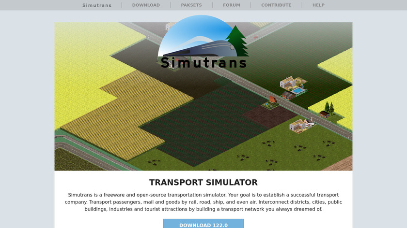 Simutrans Landing Page