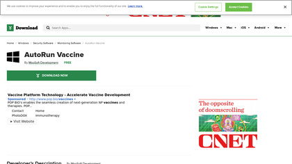 AutoRun Vaccine image