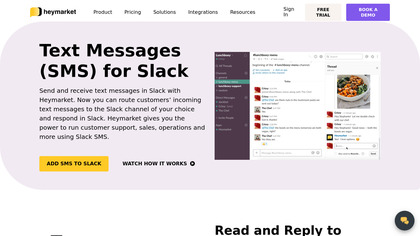 Heymarket for Slack image
