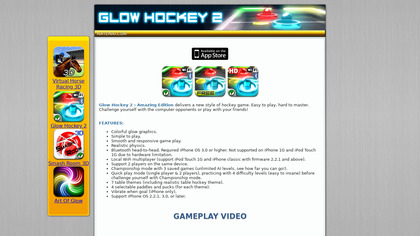 natenai.com Glow Hockey image