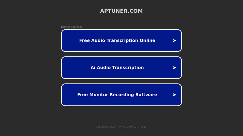 AP Tuner Landing Page