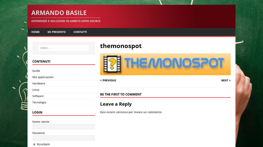 integrazioneweb.com Themonospot Landing Page