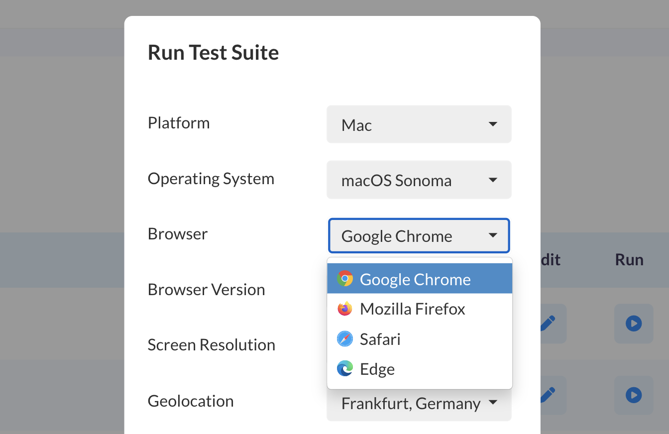 Endtest Endtest Run Web Test