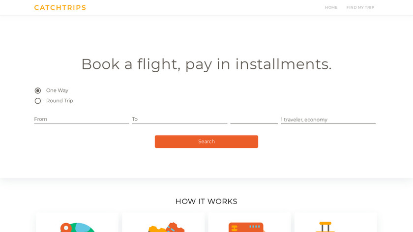 CATCHTRIPS Landing Page