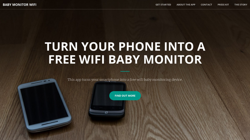 Babyphone Wifi Landing Page