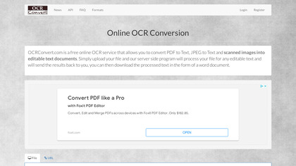 OCR Convert image