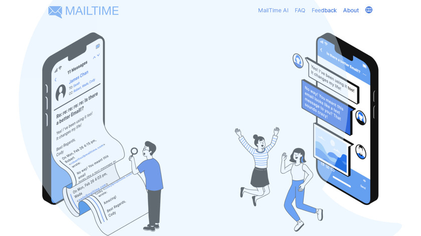 MailTime Landing Page