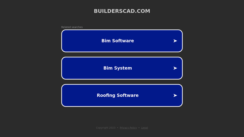 BuildersCAD Landing Page