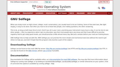 GNU Solfege image