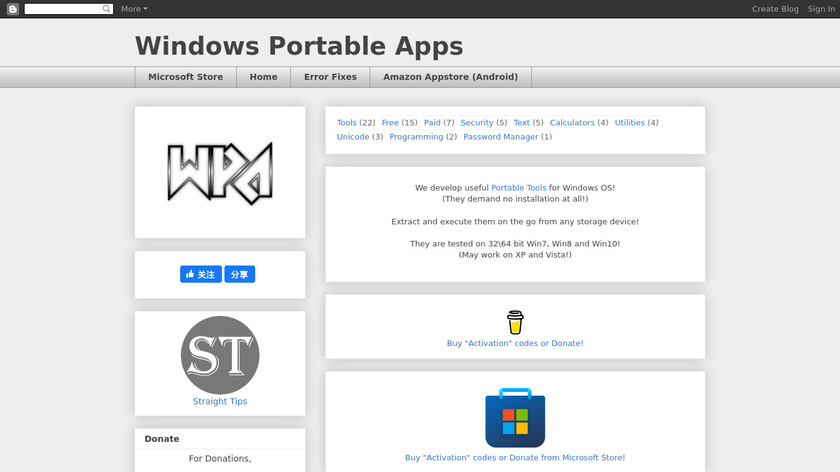 Unicode Chars Generator Landing Page