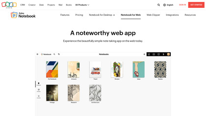 Notebook for Web image
