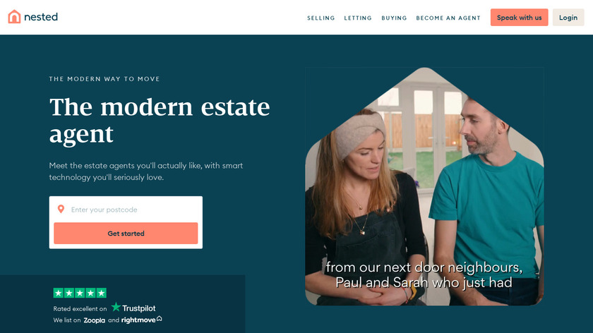 Nested Landing Page