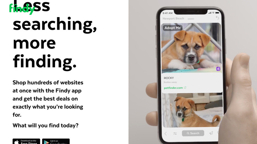 Findy.com Landing Page