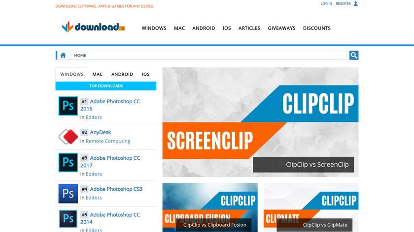 Download.hr Landing Page