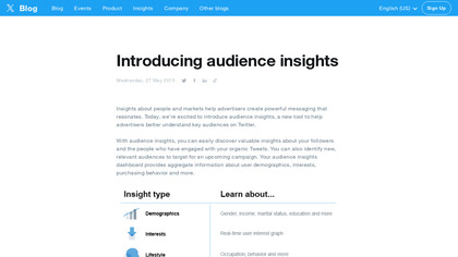 Twitter Audience Insights image