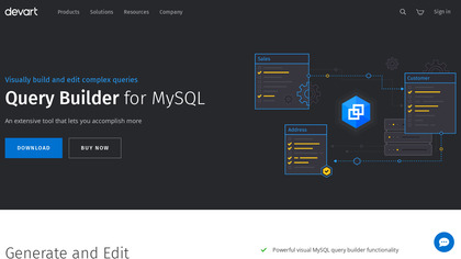 Query Builder for MySQL image