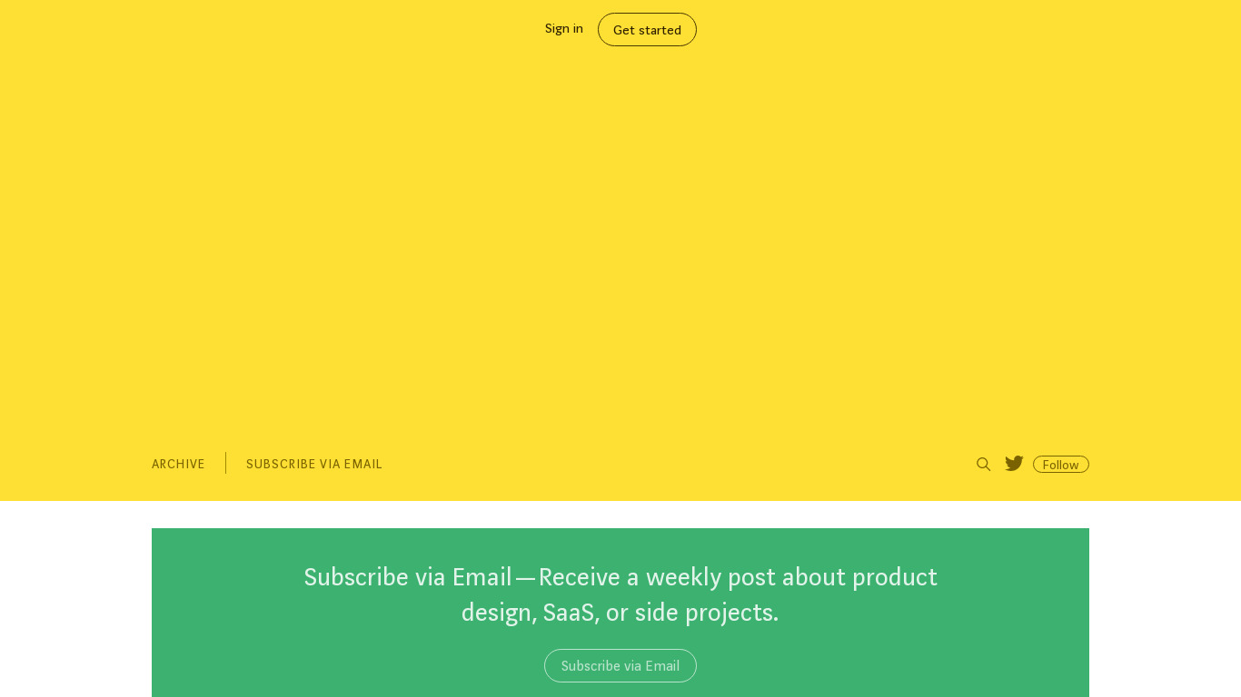 Product Designer Daily Landing page