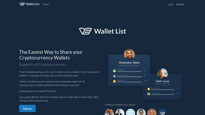 Wallet List image