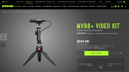 Shure MV88+ Video Kit image