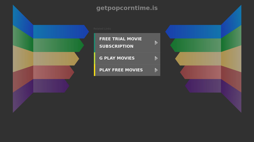 PopcornTime iOS App Landing Page