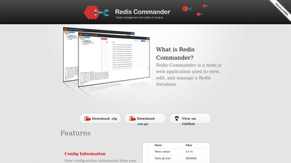 Redis Commander image