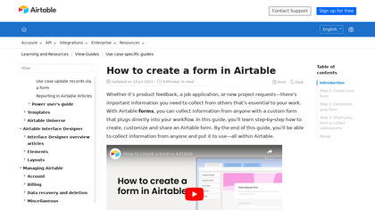 Airtable Forms image