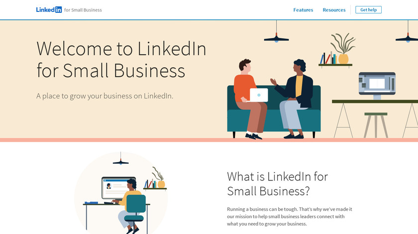LinkedIn Live Landing Page