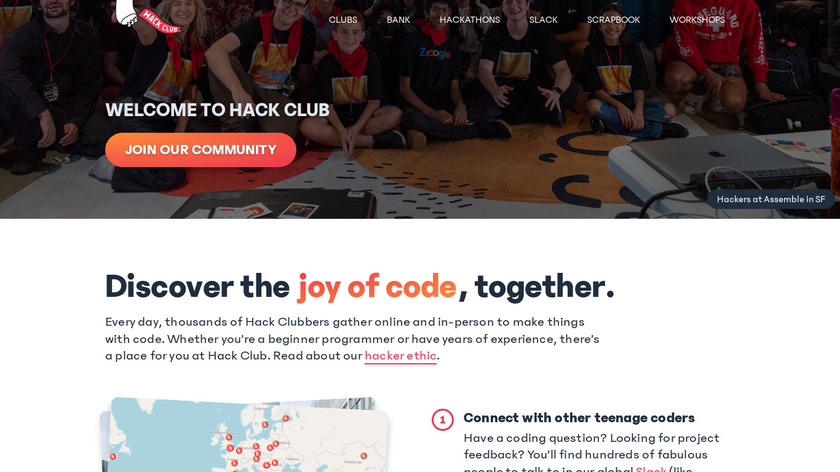 Hack Club Landing Page