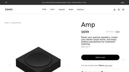 Sonos Amp image