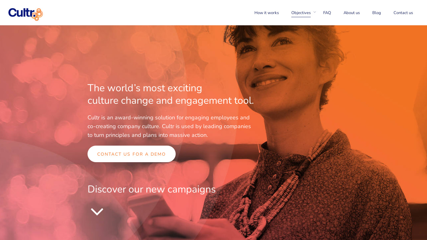 Wellevue Landing page