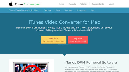 iTunes Video Converter for Mac image