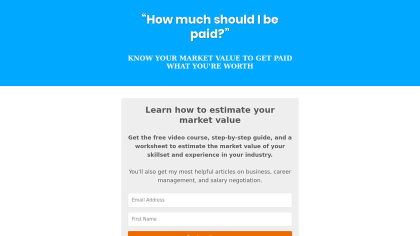 fearlesssalarynegotiation.com Fearless Salary Negotiation Landing Page
