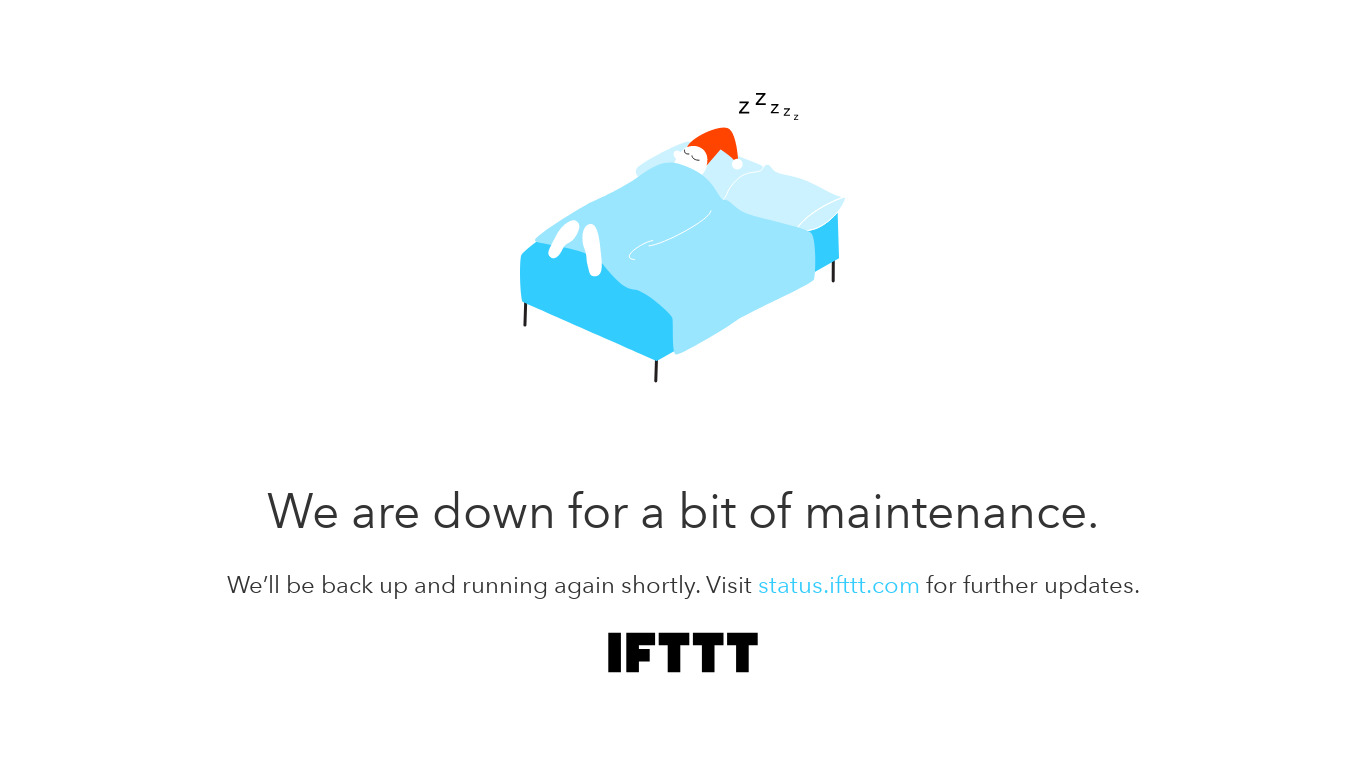 Product Hunt on IFTTT Landing page