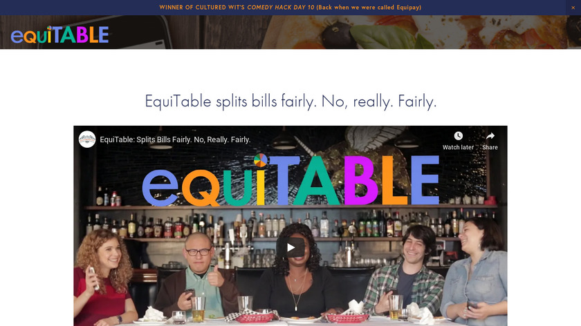 EquiTable Landing Page