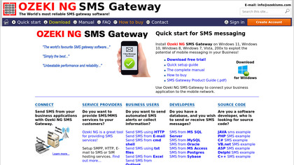 Ozeki NG SMS Gateway image