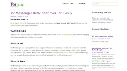 Tor Messenger image