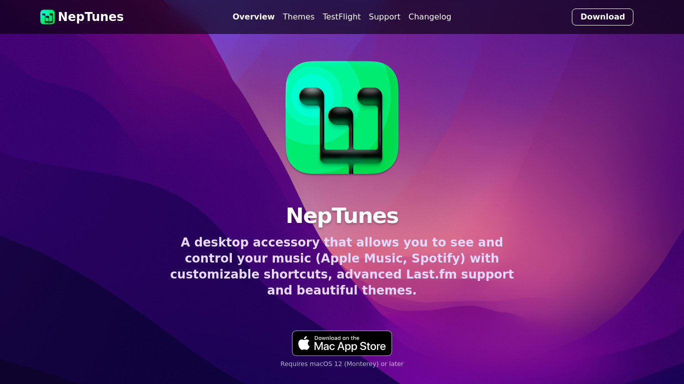 micropixels.software NepTunes Landing page