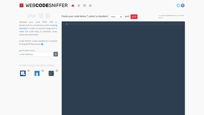 WebCodeSniffer image