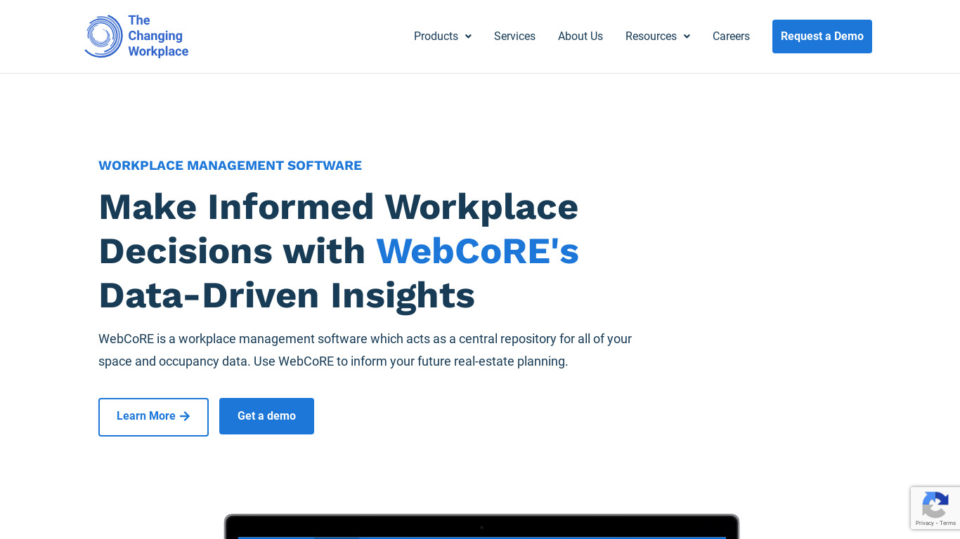 WebCoRE Landing page