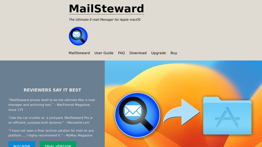 MailSteward Landing Page