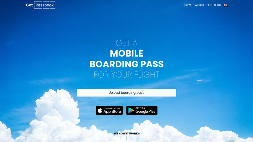 GetPassbook.com Landing Page